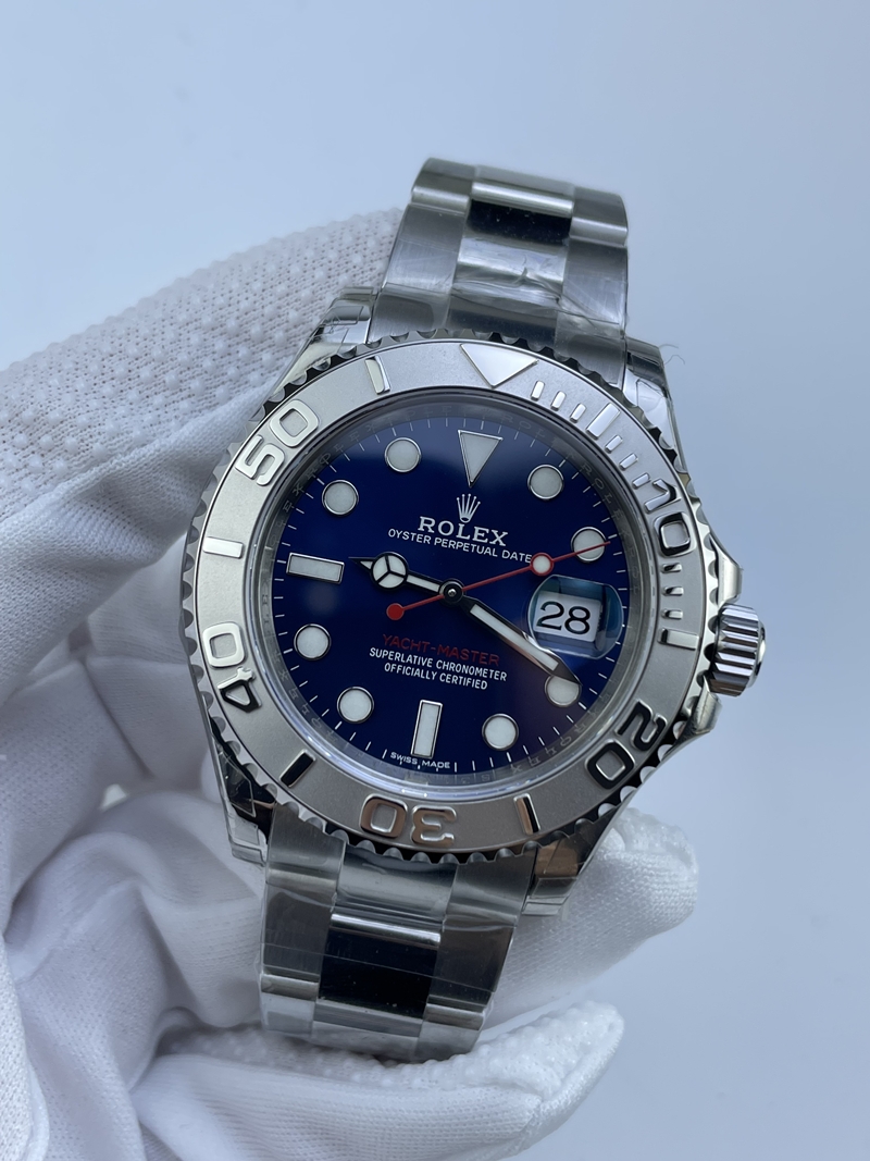 (준비완료/특급배송 할인판매)NO.3303/VS공장 요트마스터 블루 3135풀카피 클론무브