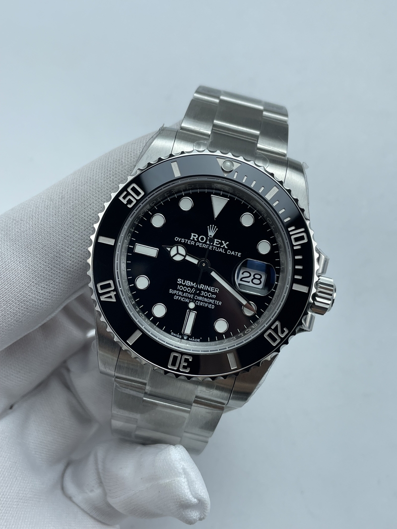 (준비완료/특급배송)NO.3596/VS공장 롤렉스 서브마리너 41MM 신형 블랙데이트 VS3235 무브