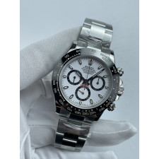 (준비완료/특급배송)NO.3614/초특급 갓성비 데이토나 스틸 세라믹베젤 화이트